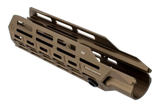 The Strike Industries Valor of Action Handguard features an aluminum construction.